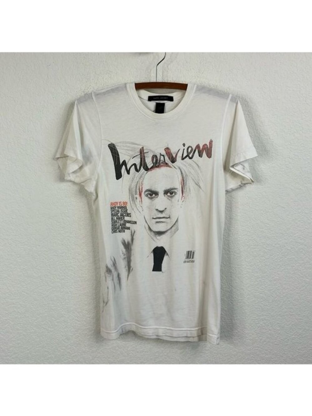 Marc Jacobs Interview Magazine T Shirt 2008